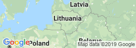 Kauno Apskritis map